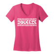 Load image into Gallery viewer, Psycho Les Squeeze Woman's V-Neck Tee