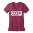 Load image into Gallery viewer, Psycho Les Squeeze Woman's V-Neck Tee
