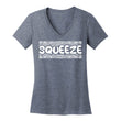 Load image into Gallery viewer, Psycho Les Squeeze Woman's V-Neck Tee