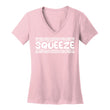 Load image into Gallery viewer, Psycho Les Squeeze Woman's V-Neck Tee