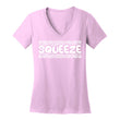 Load image into Gallery viewer, Psycho Les Squeeze Woman's V-Neck Tee