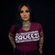 Load image into Gallery viewer, Psycho Les Squeeze Woman's V-Neck Tee
