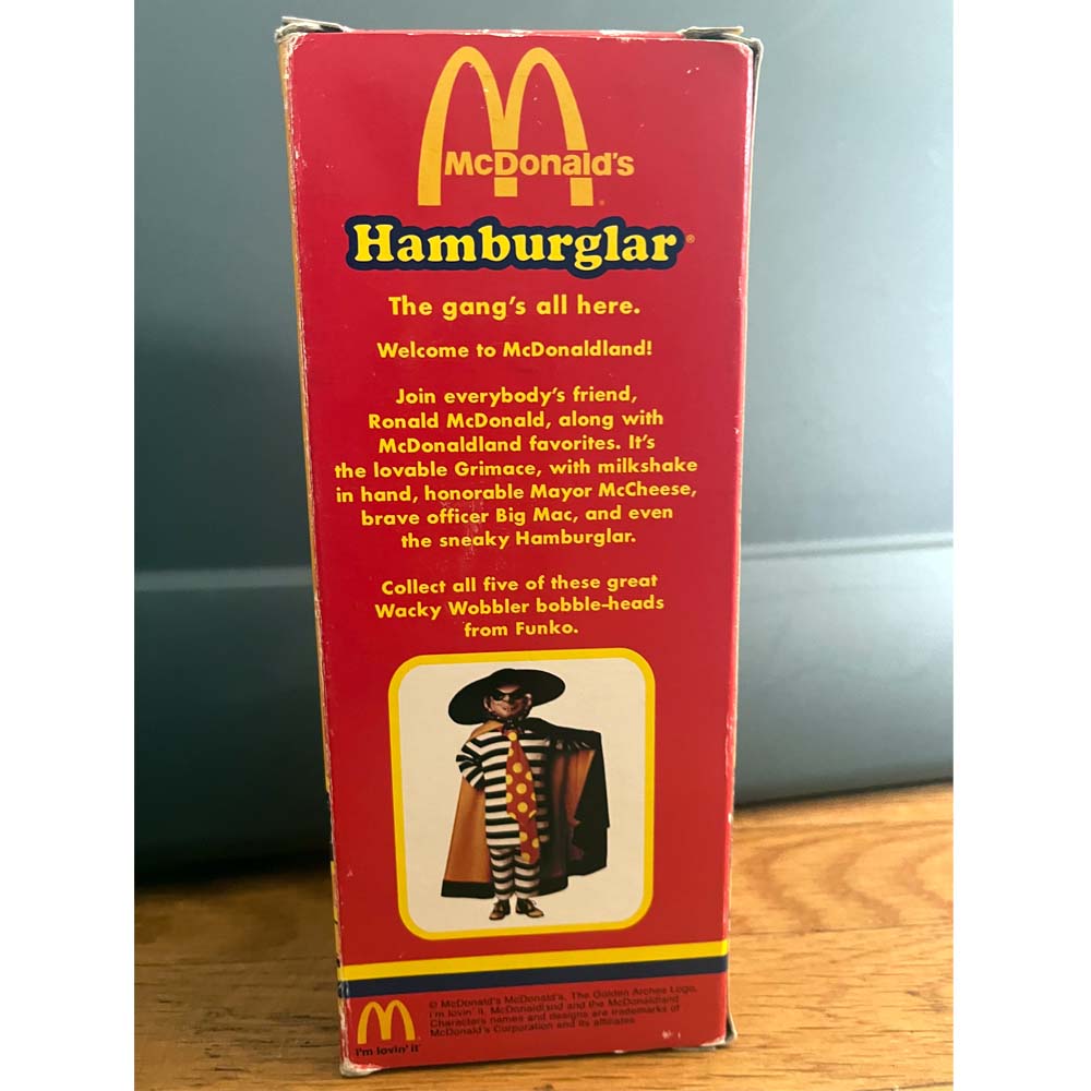 Funko Wacky Wobbler McDonalds Hamburglar Bobble-Head Figure – The