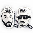 Load image into Gallery viewer, The Beatnuts Psycho Les & Juju Throw Pillows