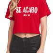 Load image into Gallery viewer, The Beatnuts Se Acabo (It's Over) Remix Tik Tok Viral Women's Cropped T-Shirt