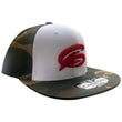 Load image into Gallery viewer, The Beatnuts Two-Tone Camo Logo Snapback
