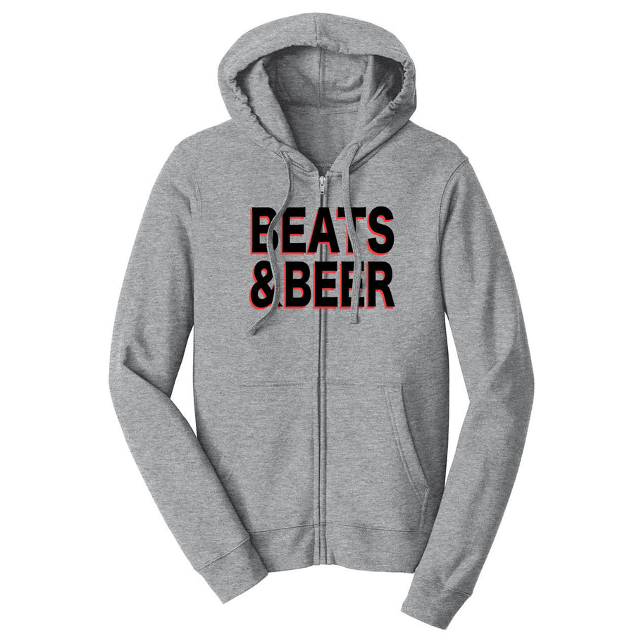 Beats & Beer Zip Hoodie