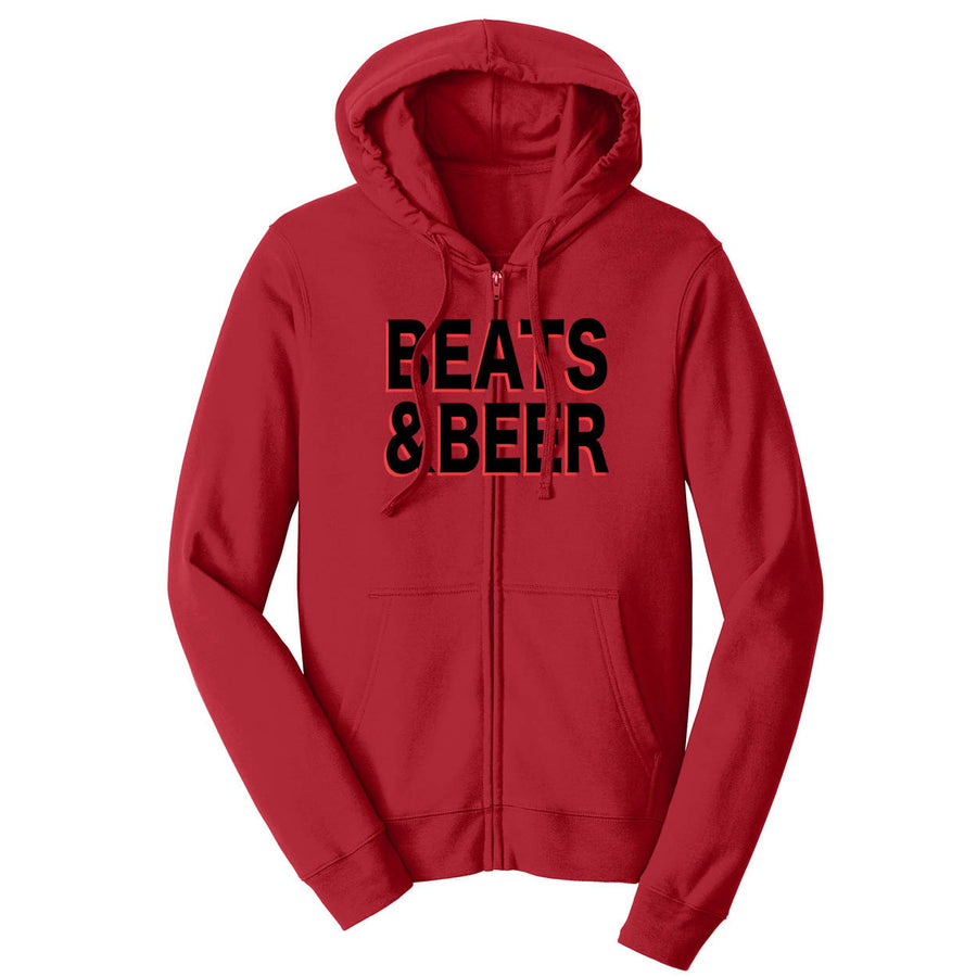 Beats & Beer Zip Hoodie