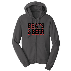 Beats & Beer Zip Hoodie