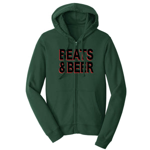 Beats & Beer Zip Hoodie