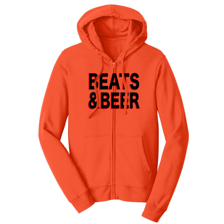Beats & Beer Zip Hoodie
