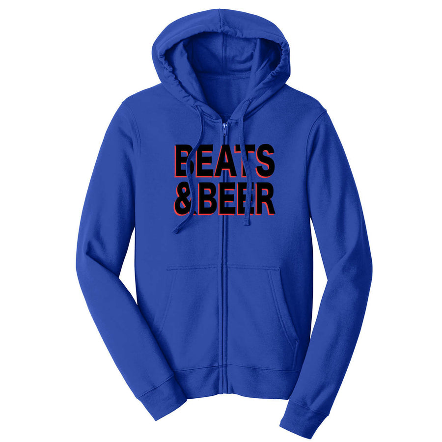 Beats & Beer Zip Hoodie