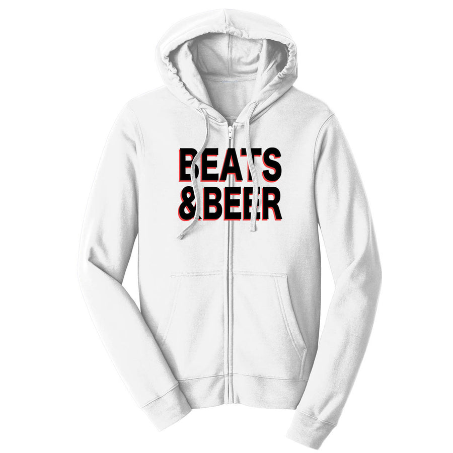 Beats & Beer Zip Hoodie