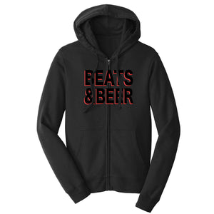 Beats & Beer Zip Hoodie