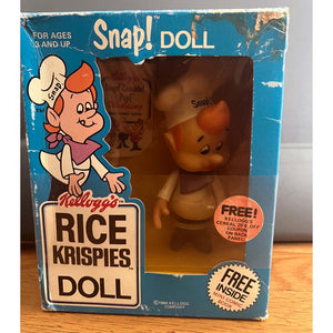 Vintage 1984 Kellogg's Rice Krispies Snap! Doll