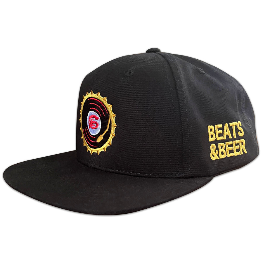 Psycho Les Beats & Beer Icon Snapback Hat