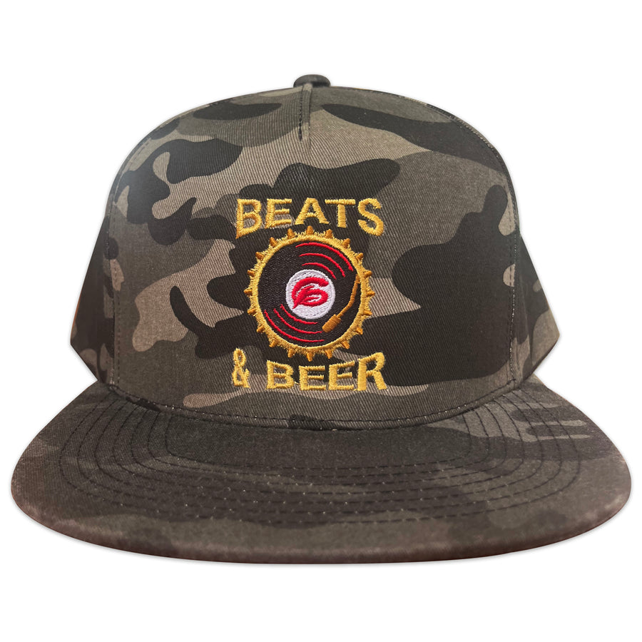 Psycho Les Beats & Beer Snapback Hat