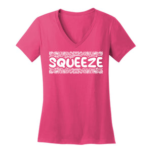 Psycho Les Squeeze Woman's V-Neck Tee