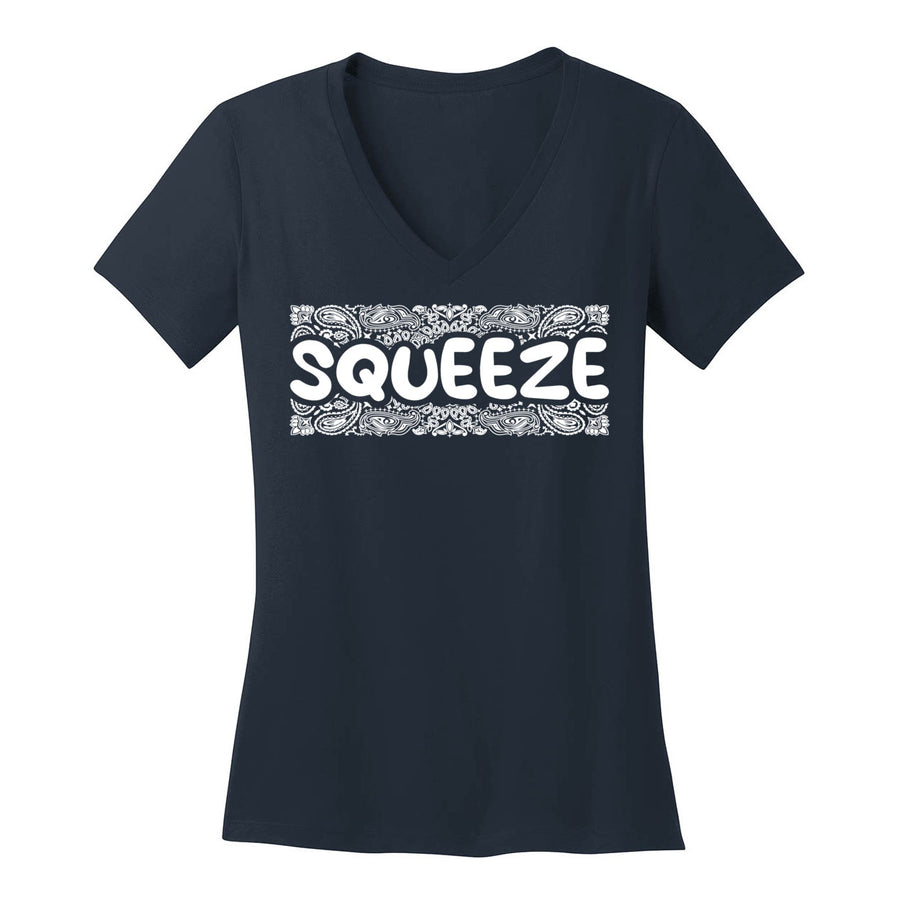 Psycho Les Squeeze Woman's V-Neck Tee