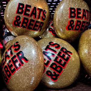 Psycho Les Beats & Beer Christmas Ornament