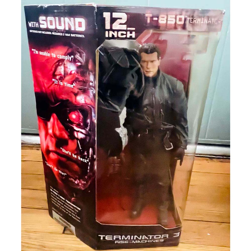 ターミネーター3　T―850 プレミアデラックス12インチ　アクションフィギュア 2003 Terminator 3 Rise Of The Machines 12 Inch T-850 Terminator