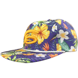 The Beatnuts Floral Printed Rope Hat