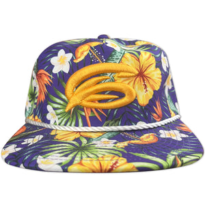 The Beatnuts Floral Printed Rope Hat