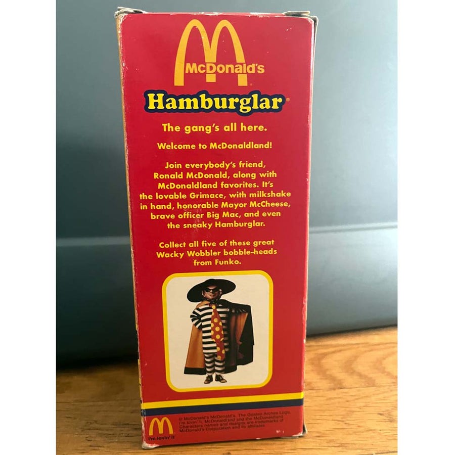 Funko Wacky Wobbler McDonalds Hamburglar Bobble-Head Figure