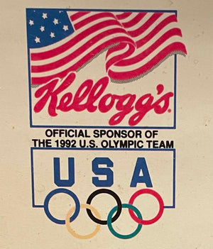 Kellogg's 1992 Olympic Team Over the Door Basketball Hoop