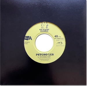 Psycho Les Psychodelic Beats 45 7" Album- Rare