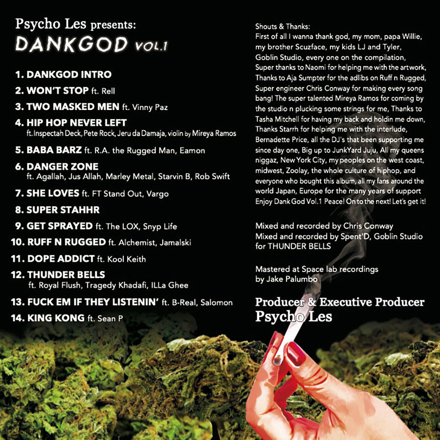 Psycho Les presents Dank God Vol. 1 CD